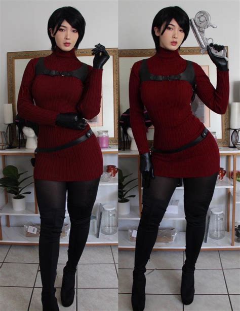 Sharing My Re4 Remake Ada Wong Cosplay All Made By Me Residentevil
