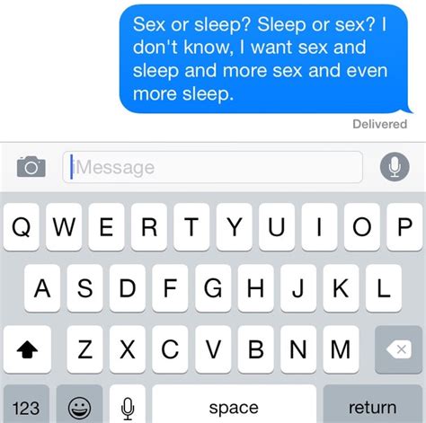 10 Text Messages Every New Mom Sends Her Partner About Sex