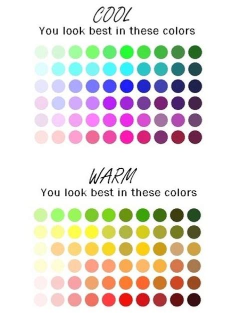 Colors For Warm And Cool Skin Tones Warm Skin Tone Colors Colors