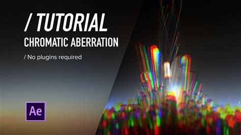 Chromatic Aberration Effect Premiere Videohive After Effectspro