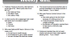 The trivia can be mentioned as the tool which is in the form of game and quiz. Ms Sholson's Students: Weekly Quiz