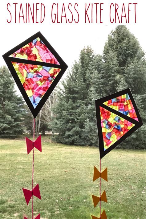 6 Fun Kids Kite Crafts Diy Thought