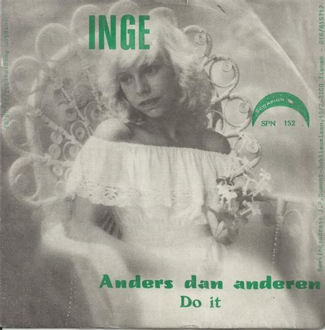 Inge Anders Dan Anderen Single Oldshop Halsteren Com