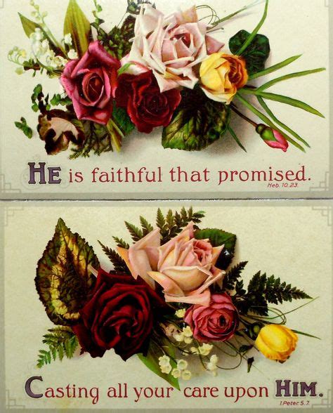 Vintage Victorian Bible Verses
