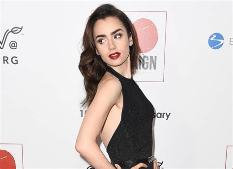 Lily Collins Discusses Having An Eating Disorder As A Teenager The