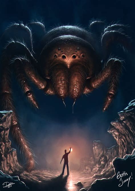 Gorgeously Grotesque Horror Art By Tattoo Artist Dennis Carlsson Horror Art Spider Art