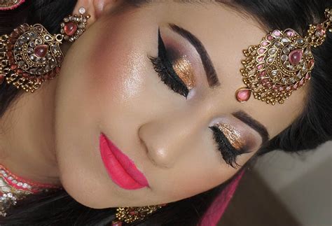 indian wedding makeup before and after bios pics
