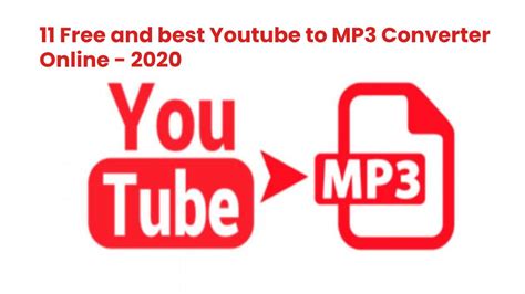 11 Free And Best Youtube To Mp3 Converter Online 2020