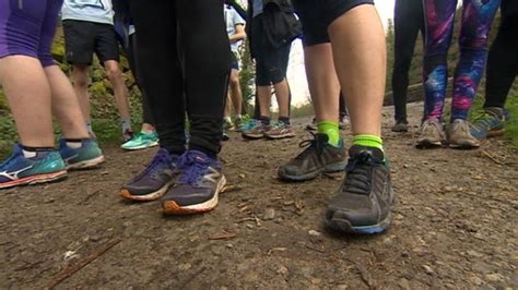 Runners Show Solidarity For Sex Attack Victim Bbc News