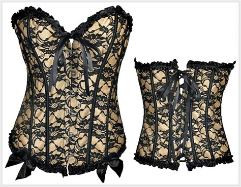 Sweetheart Neckline Satin Bows On Black Lace Western Corset Sweetheart Black Lace Up Corset