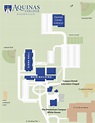 Aquinas College Campus Map – Map Vector