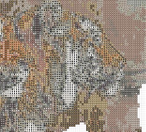 Tiger Pair Cross Stitch Pattern Bengal Tiger Couple Counted Etsy