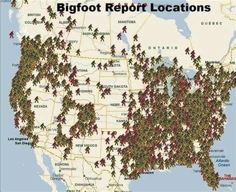 Maybe you would like to learn more about one of these? OnlMaps on Twitter: "Bigfoot Report Locations. https://t.co/VTZY0u8l07 #maps…