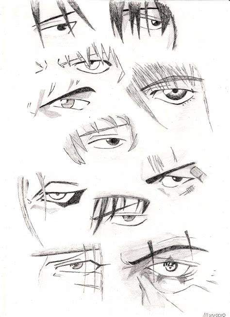 The classic feminine anime style, the original normal. Male characters' anime eyes by Marivel87 on DeviantArt