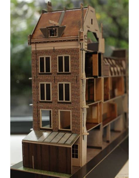 Anne Frank House Cardboard Model Anne Frank House