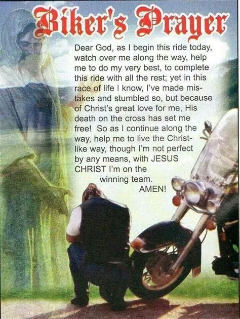 Bikers Prayer Prayers Pinterest Bikers Harley Davidson Quotes