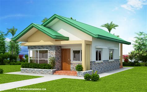 Bungalow House Design With Terrace In Philippines With Floor Plan