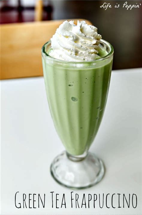 All you need is 4 simple ingredients to make this recipe! Starbucks Green Tea Frappuccino Copycat Recipe - Life is ...