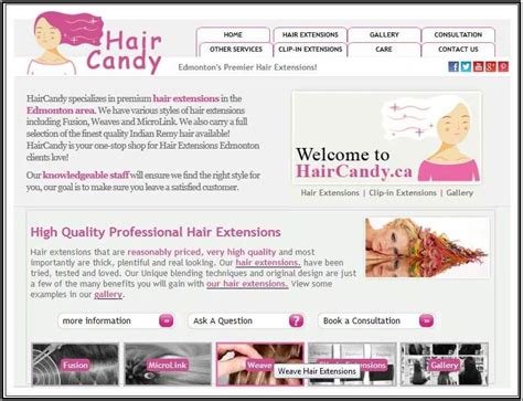 Haircandy Specializes In Premium Hair Extensions In The Edmonton Area