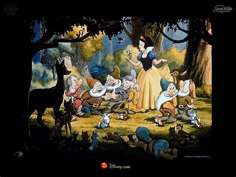 Snow White And The Seven Dwarfs Wallpaper Snow White And The Seven