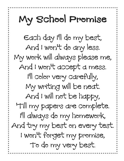 School Promise Poetry Lesson Plans Teacher Poems Poetry Lessons