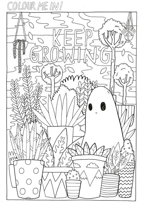 indie aesthetic coloring pages mushroom goimages ora aesthetic