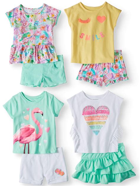 Toddler Girls Clothing Kids Outfits Mix Match Outfits
