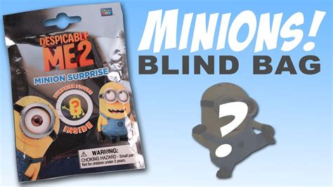 Despicable Me 2 Minions Surprise Blind Bag Figure Toys Review Youtube