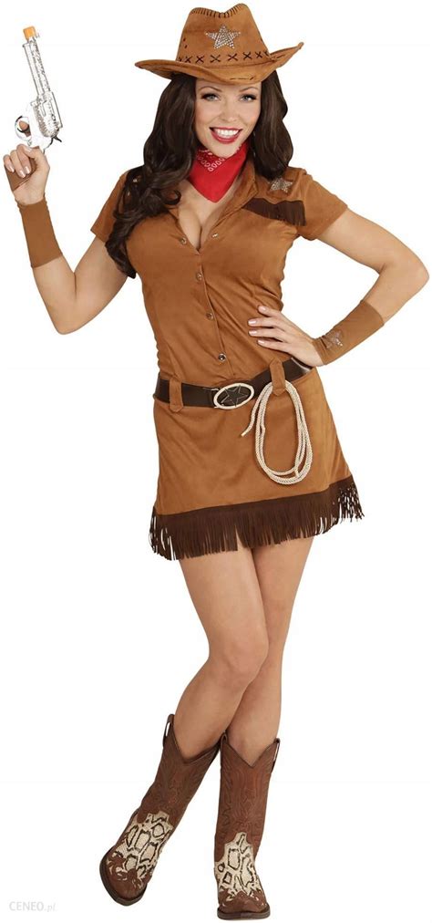 Widmann Adult Cowgirl Costume Dress Belt Cuffs Ceny I Opinie Ceneo Pl