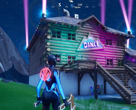 Fortnite Season 2 Land At Lockies Lighthouse Apres Ski And Mount