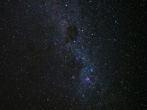 Download Wallpaper 1600x1200 Starry Sky Milky Way Stars Night Space