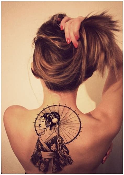 45 Traditional Geisha Tattoo That Inspire Your Artistic Side