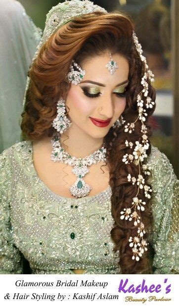 Glamorous Makeup N Hairstyling By Kashif Aslam At Kashees Beauty Parlour Gorgeous Bridal Makeup