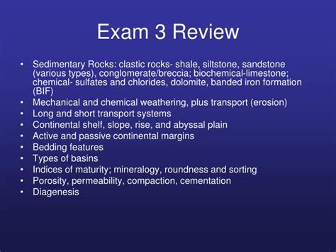Ppt Exam 3 Review Powerpoint Presentation Free Download Id3083741