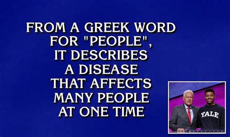 Jeopardy Answer Recorded Before Crisis Leaves Viewers Spooked When Contestant Answers Pandemic