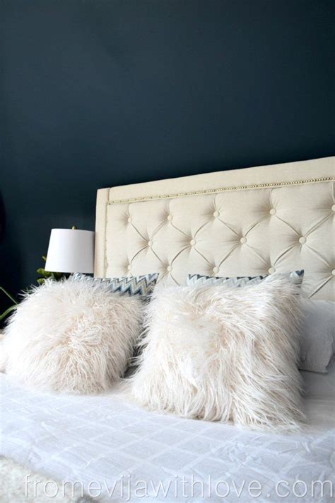 Diy How To Create A Diamond Tufted Upholstered Headboard From Evija