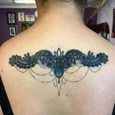 60 Fabulous Lace Tattoo Designs Taken From Gold Silk Cotton