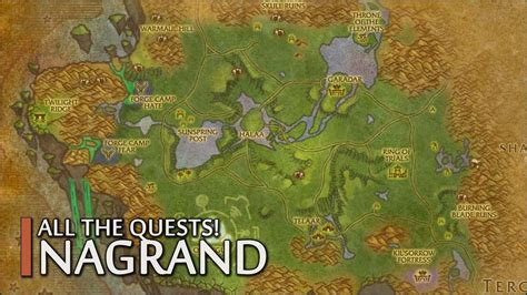 25 Nagrand Outland All The Quests World Of Warcraft Youtube