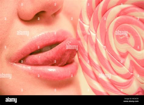 Woman Licking Her Lips High Resolution Stock Photography And Images Alamy