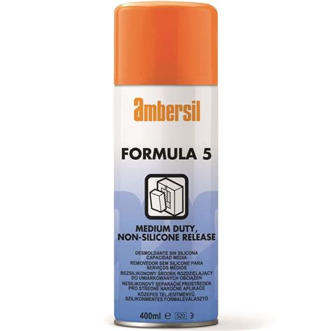 Ambersil 31540 Aa Formula 5 Five Light Duty Release 400ml Ex