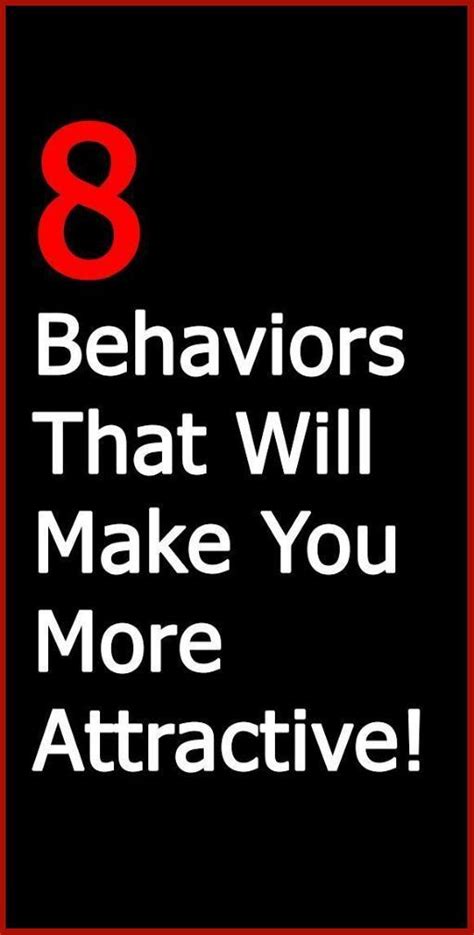 Top 5 Behaviours That Can Make You More Attractive — Healthy Lifestyle In 2022 Life Habits