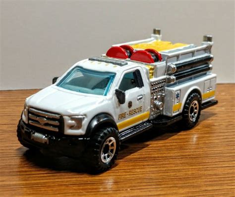 Matchbox Fire Rescue F 150 4x4 Mini Pumper Firetruck Custom Kitbash In