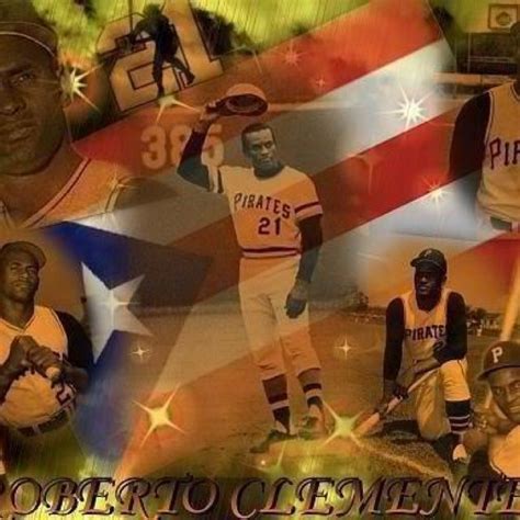 Roberto Clemente Roberto Clemente Puerto Rico Art Pirates Baseball