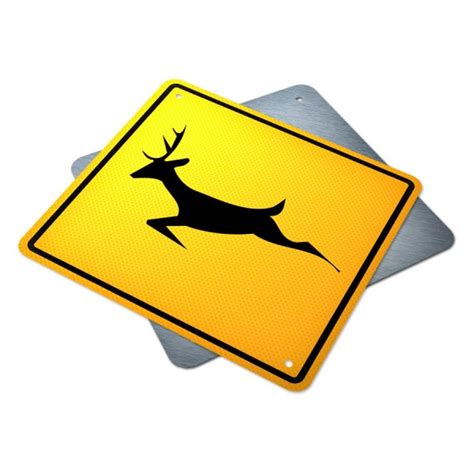 Deer Crossing Traffic Supply 310 Sign