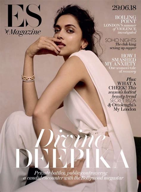 Deepika Padukone Bollywood Queen Es Magazine 29 June 2018 In 2020 Deepika Padukone Magazine