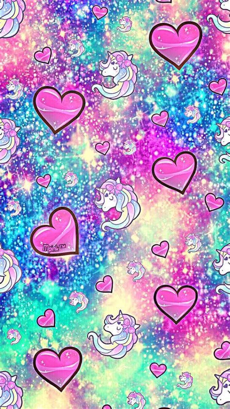 Galaxy Unicorn Cute Wallpaper Iphone Glitter Galaxy Unicorn Cute