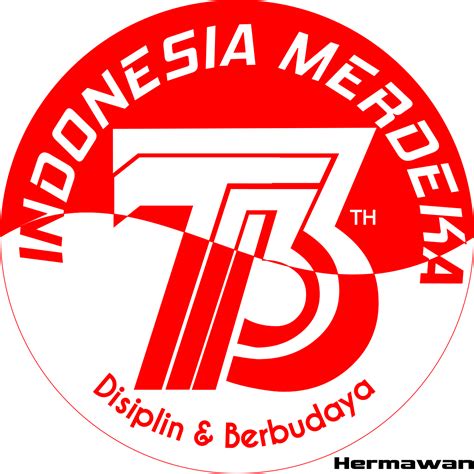 We try to collect largest numbers of png images on the web. 73+tahun.png (1503×1503) | Indonesia, Desain logo, Hari ...