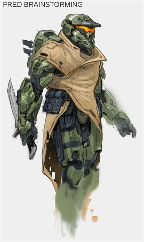 Reborn Didact Halo 5 Concept Art By Gabo Garza Rlowsodiumhalo