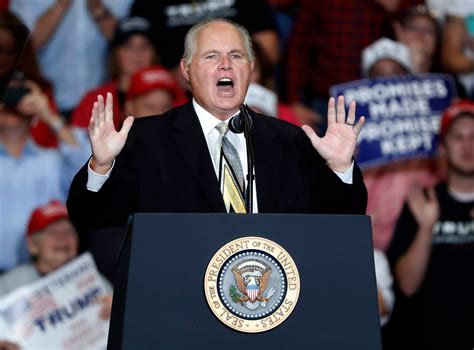 Rush Limbaugh Voice Of American Conservatism Has Died