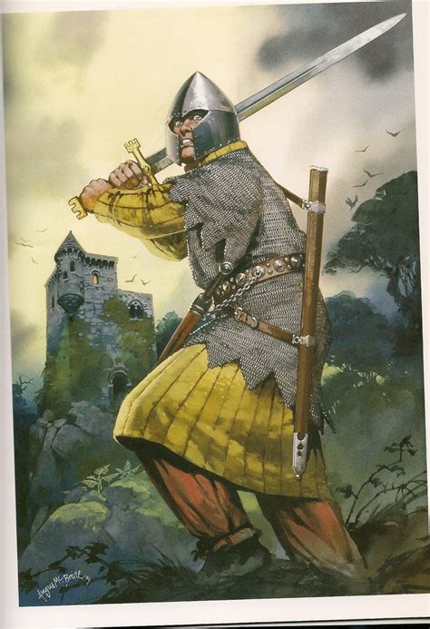 Gallowglass Angus Mcbride Historical Warriors Warriors Illustration